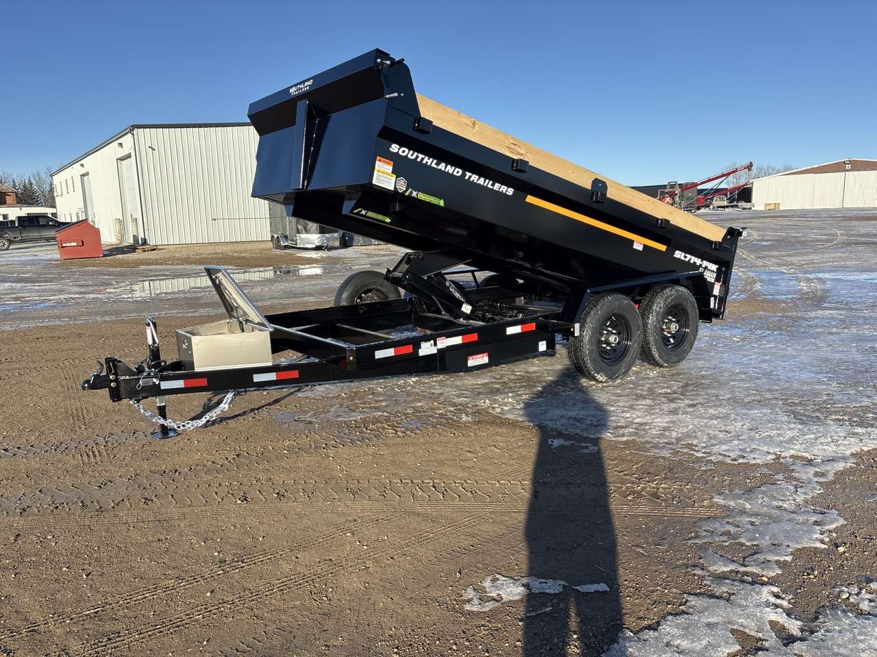 2026 Southland 14K 7' x 14' Dump Trailer