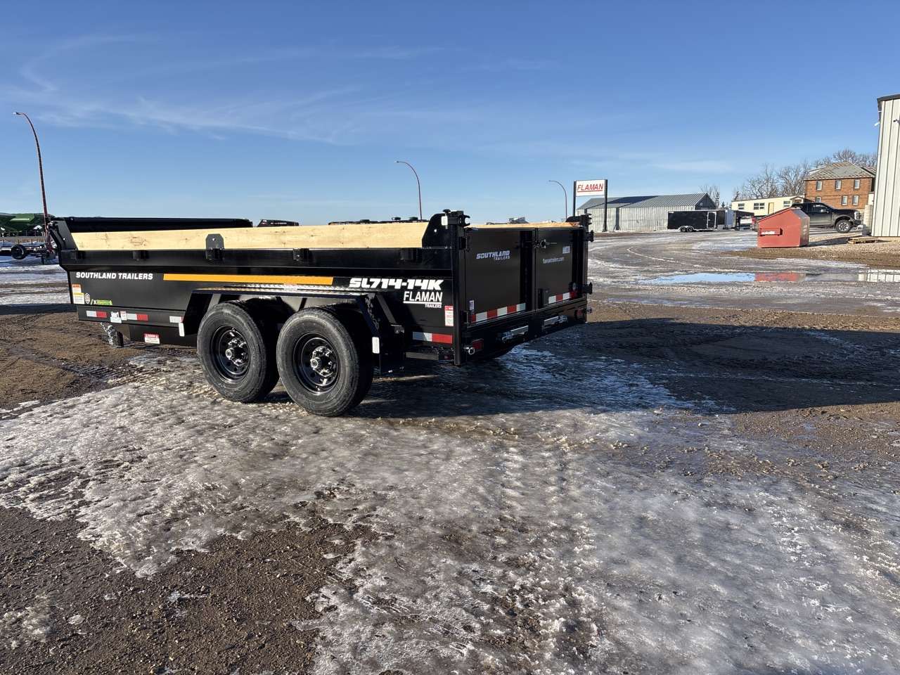 2026 Southland 14K 7' x 14' Dump Trailer