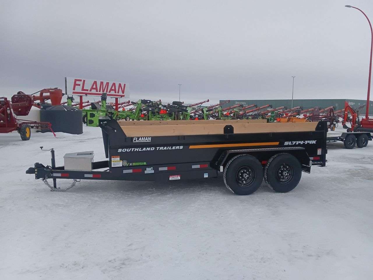 2026 Southland 14K 7' x 14' Dump Trailer