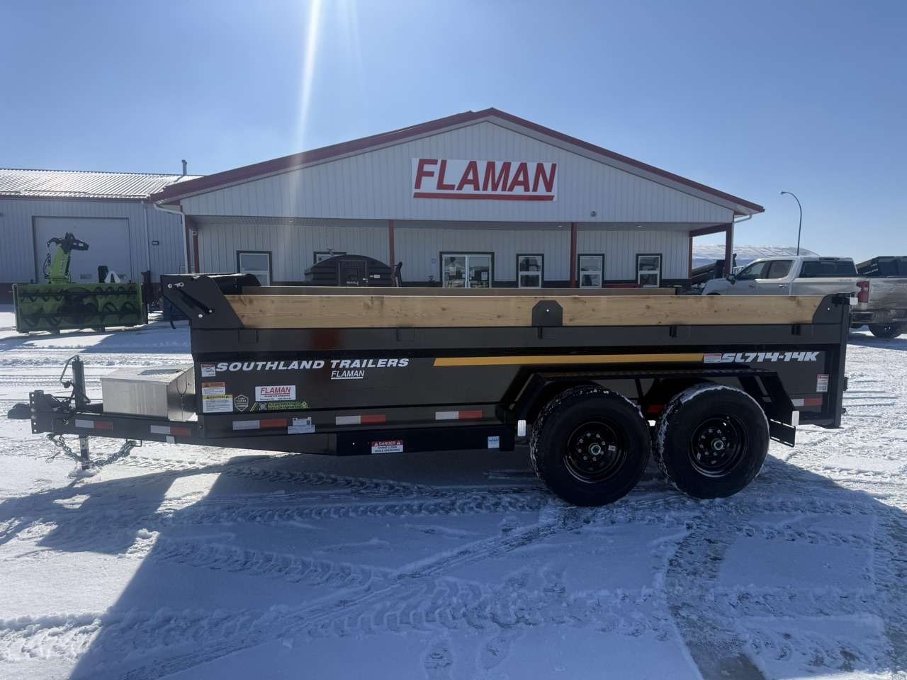 2026 Southland 14K 7' x 14' Dump Trailer