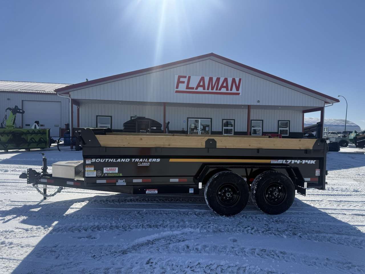 2026 Southland 14K 7' x 14' Dump Trailer