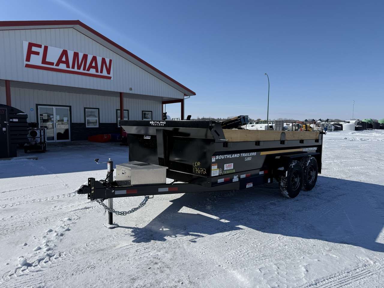 2026 Southland 14K 7' x 14' Dump Trailer