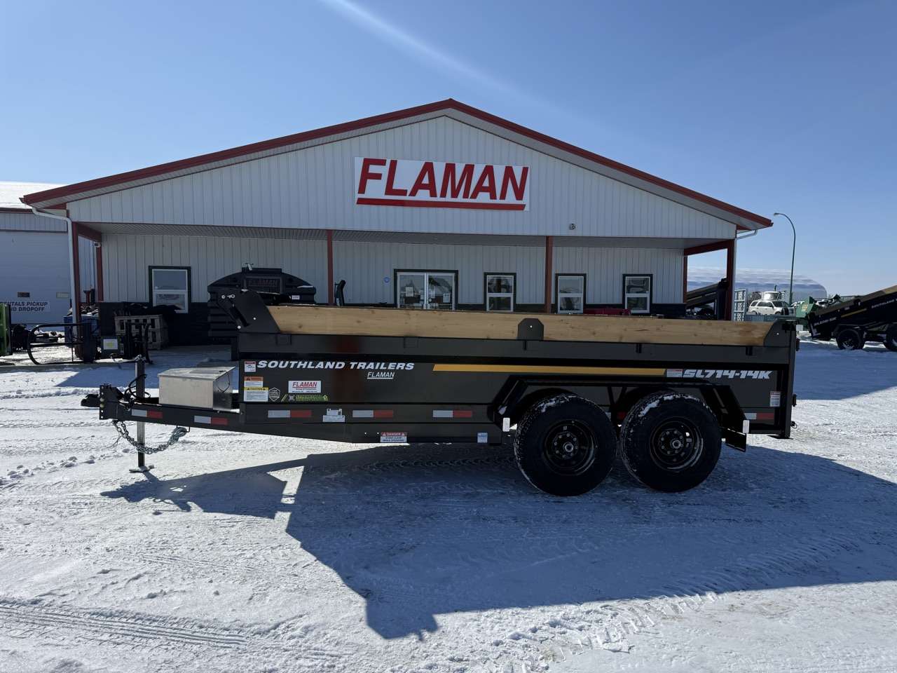 2026 Southland 14K 7' x 14' Dump Trailer