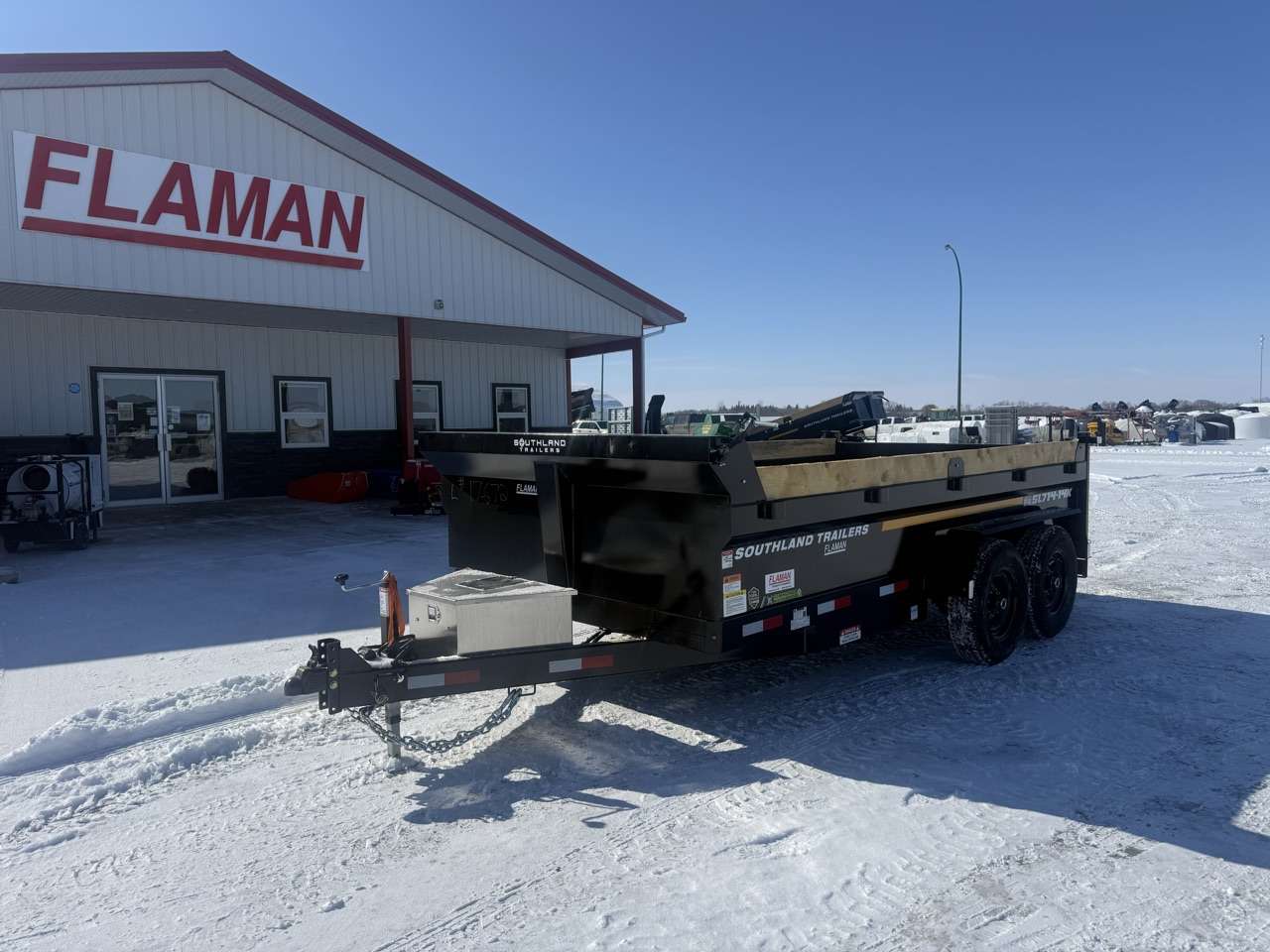 2026 Southland 14K 7' x 14' Dump Trailer