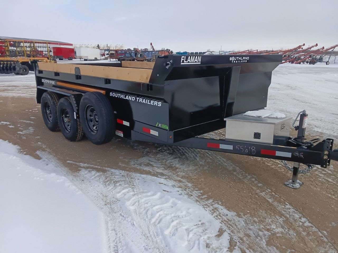 2026 Southland 14K 7' x 14' Dump Trailer
