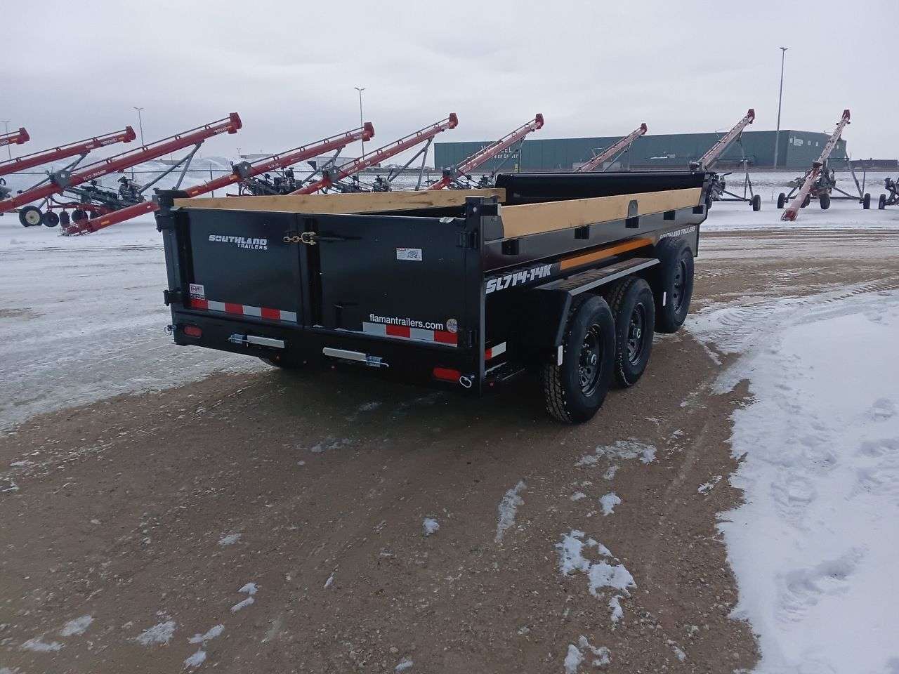2026 Southland 14K 7' x 14' Dump Trailer