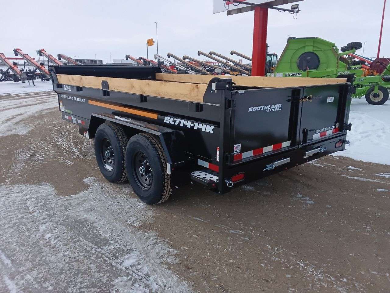 2026 Southland 14K 7' x 14' Dump Trailer