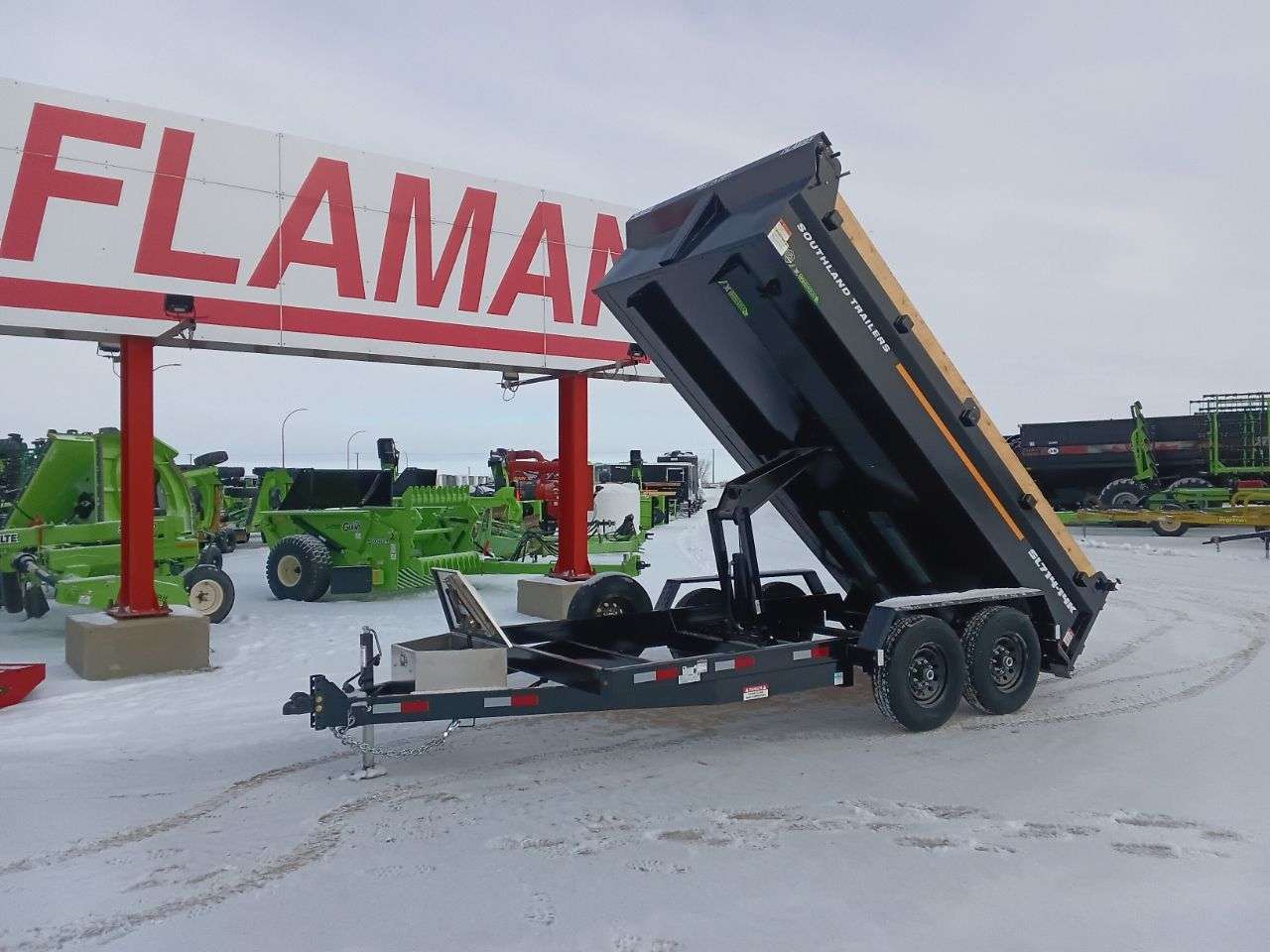 2026 Southland 14K 7' x 14' Dump Trailer