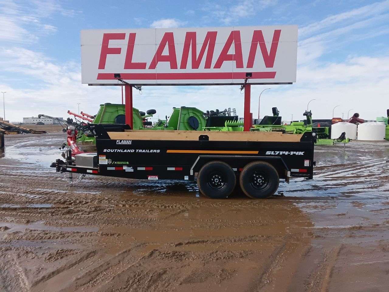 2026 Southland 14K 7' x 14' Dump Trailer