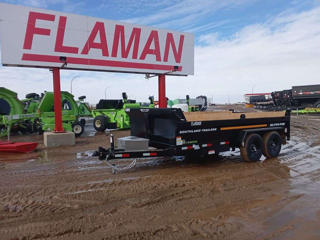 2026 Southland 14K 7' x 14' Dump Trailer