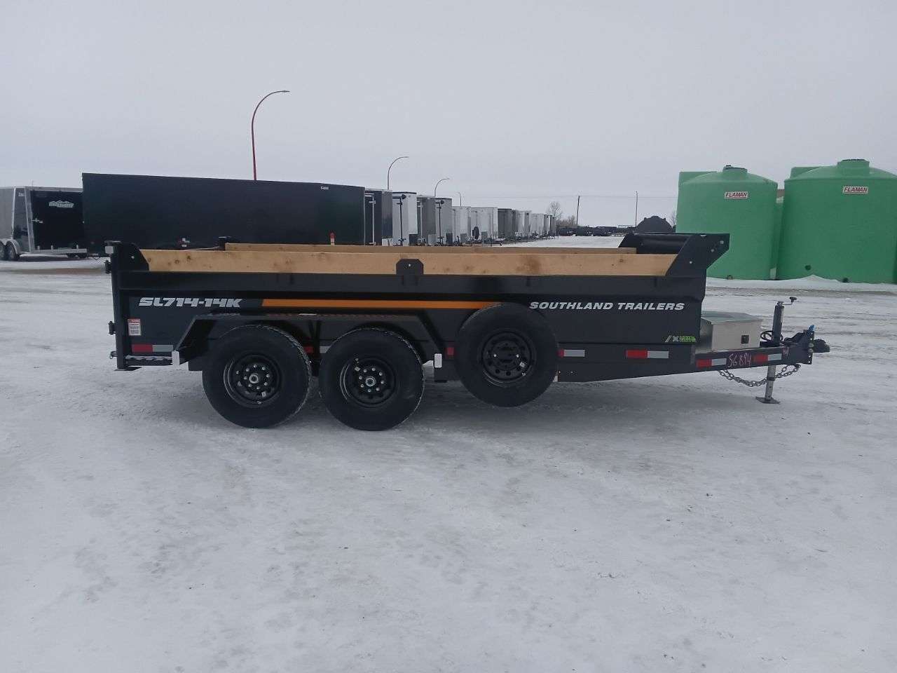 2026 Southland 14K 7' x 14' Dump Trailer