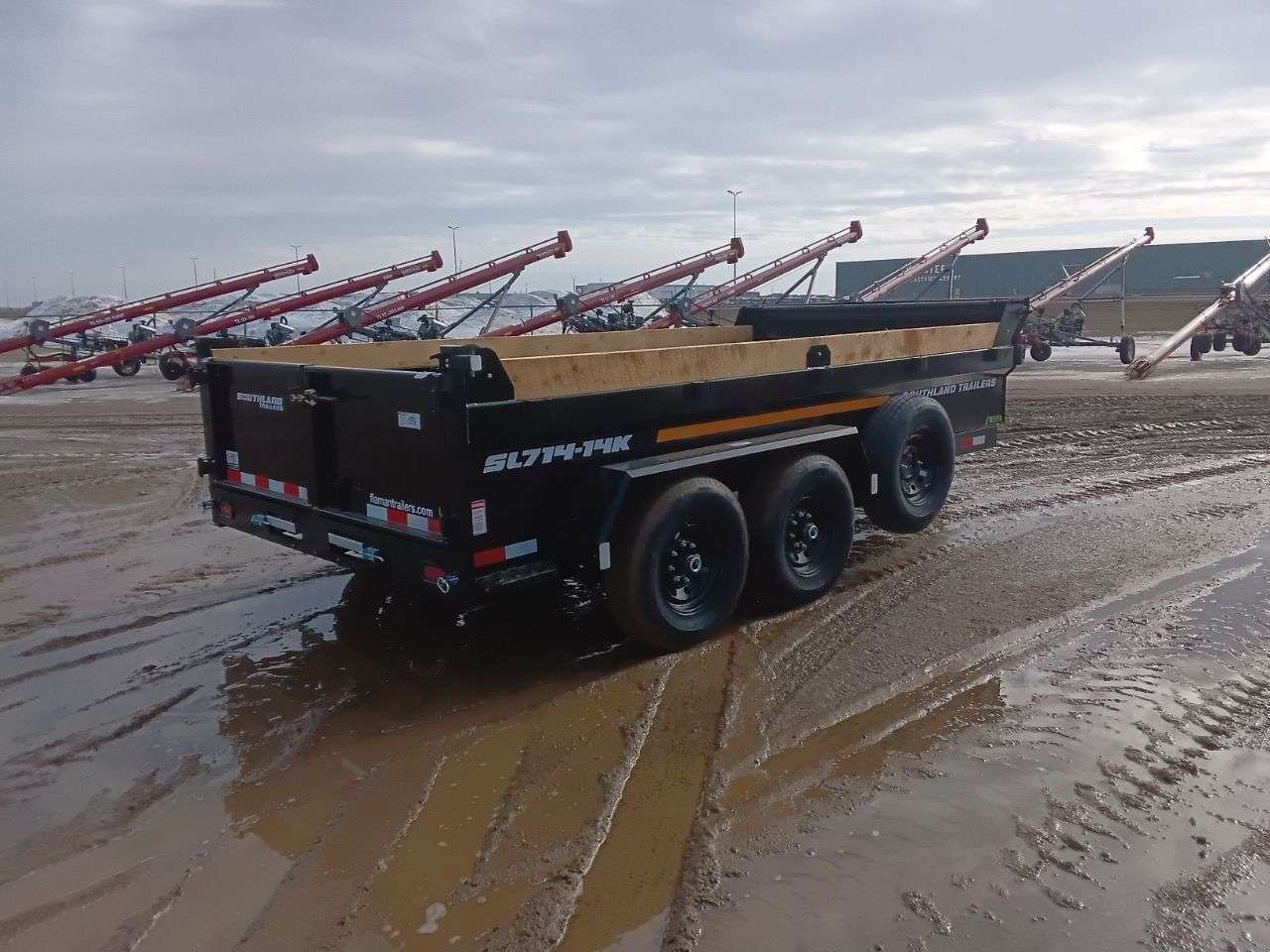 2026 Southland 14K 7' x 14' Dump Trailer