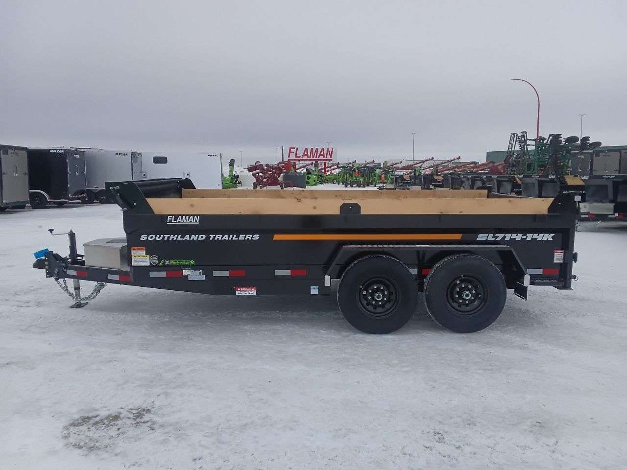 2026 Southland 14K 7' x 14' Dump Trailer