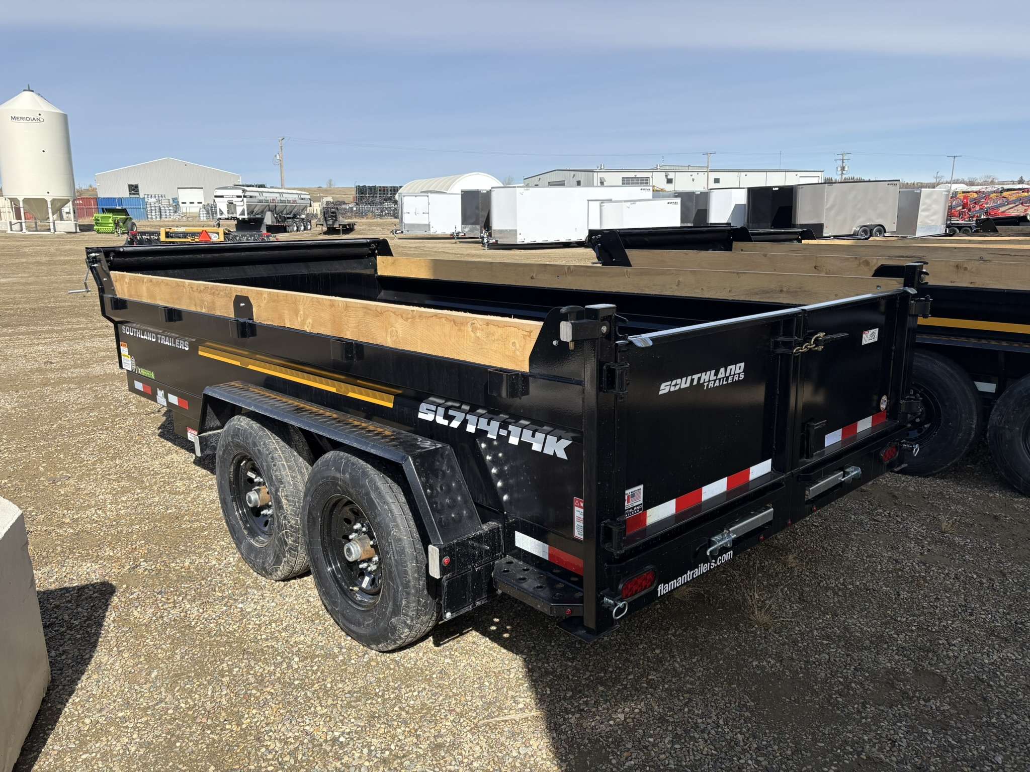 2026 Southland 14K 7' x 14' Dump Trailer