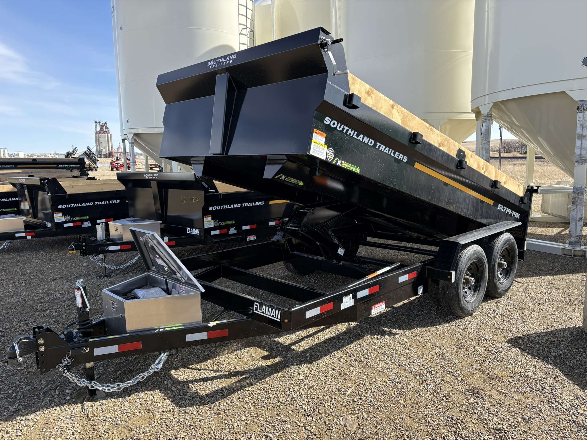 2026 Southland 14K 7' x 14' Dump Trailer