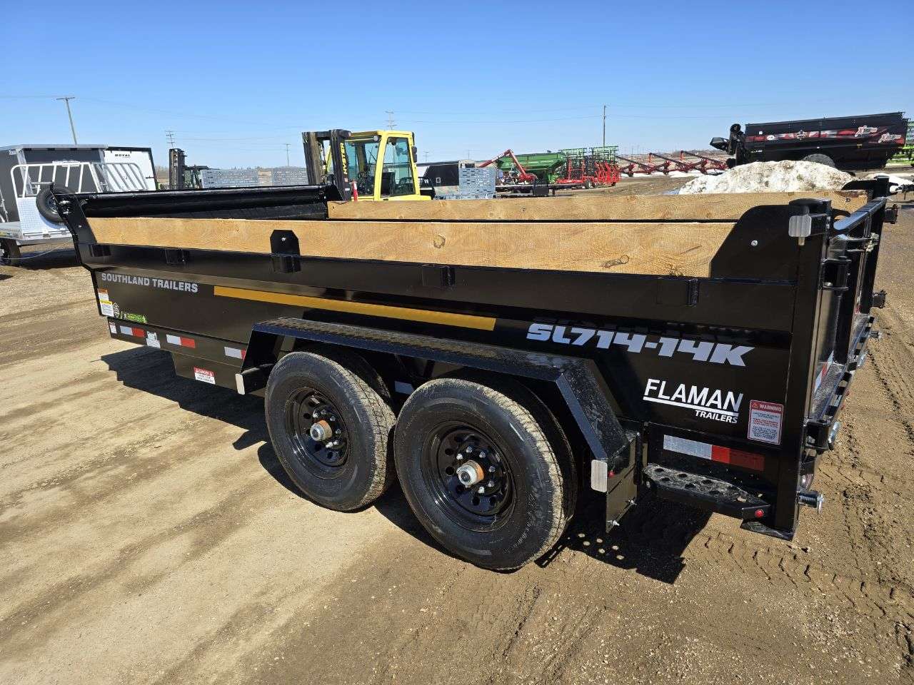 2026 Southland 14K 7' x 14' Dump Trailer