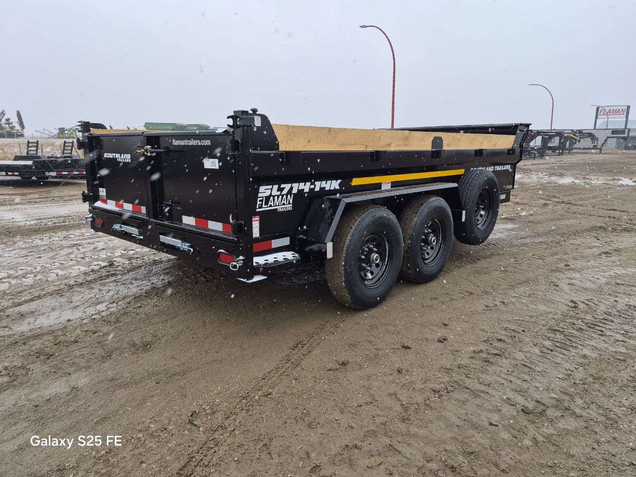 2026 Southland 14K 7' x 14' Dump Trailer