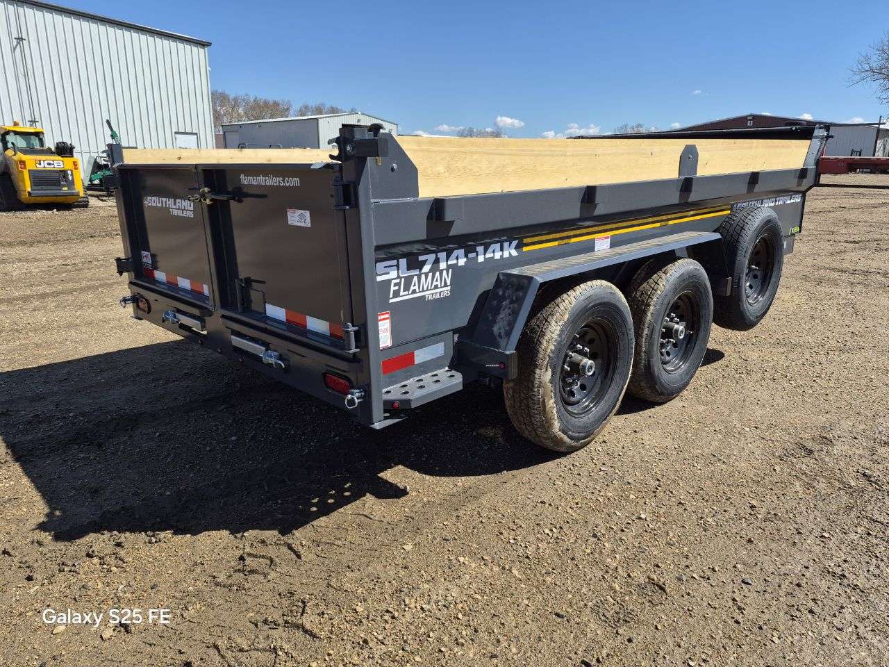2026 Southland 14K 7' x 14' Dump Trailer