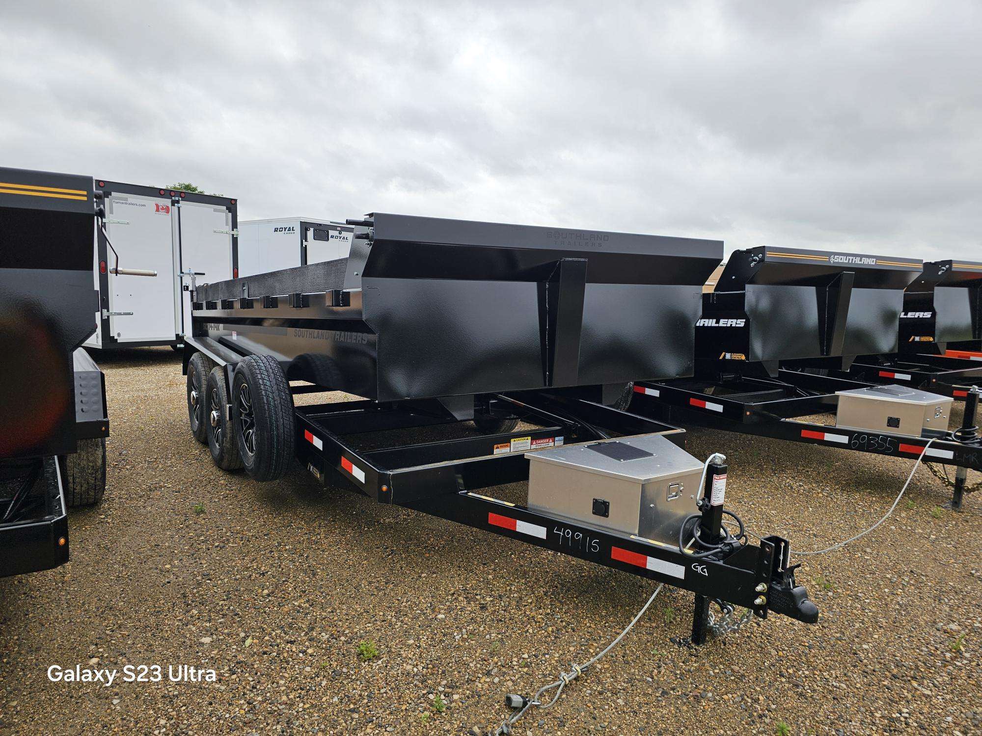 2026 Southland 14K 7' x 14' Dump Trailer