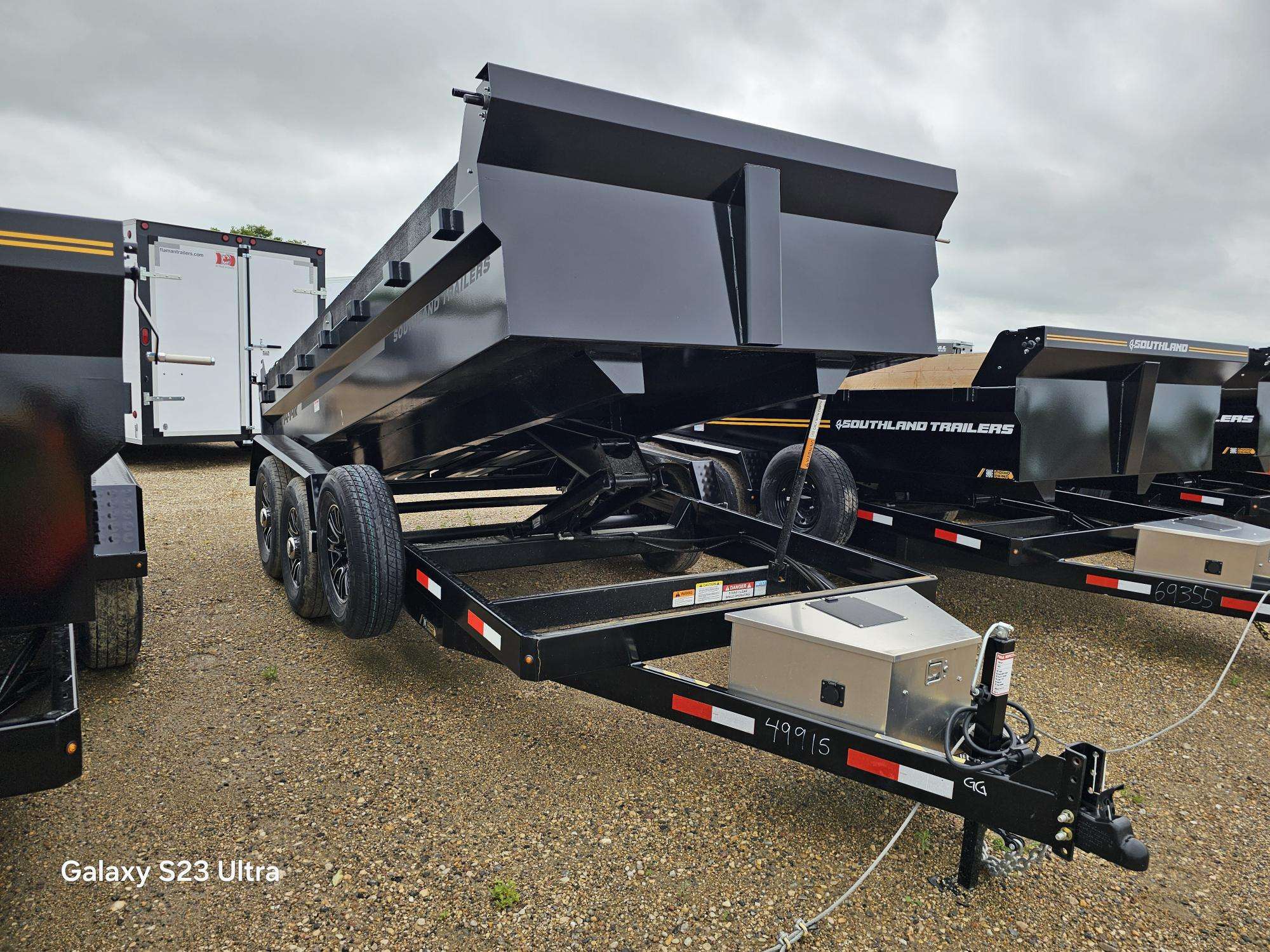 2026 Southland 14K 7' x 14' Dump Trailer