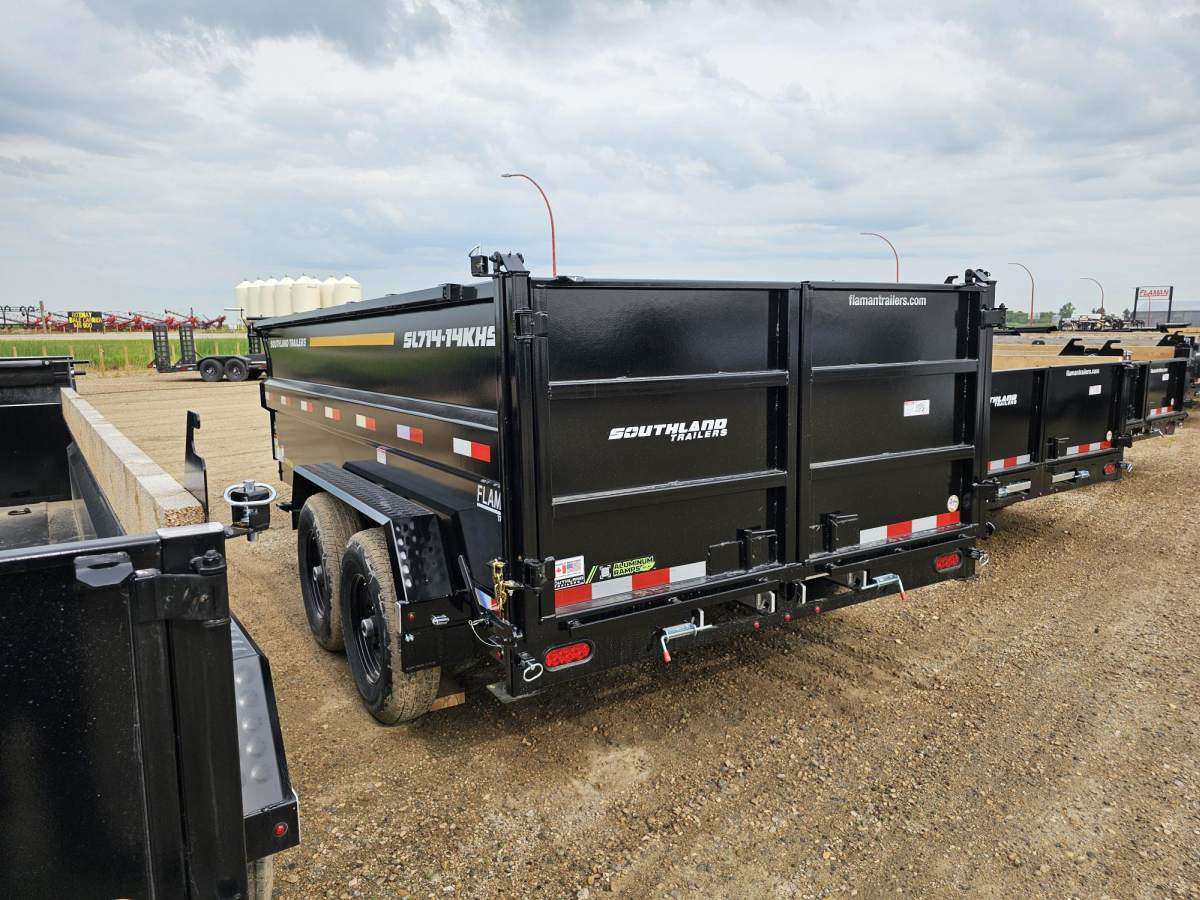 2026 Southland 14K 7' x 14' High Side Dump Trailer