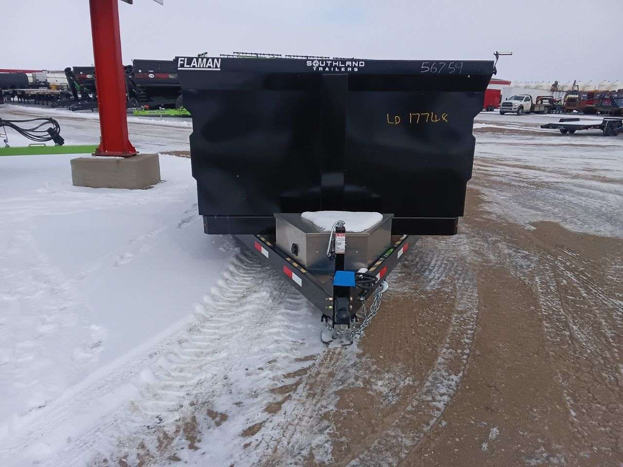 2026 Southland 14K 7' x 14' High Side Dump Trailer