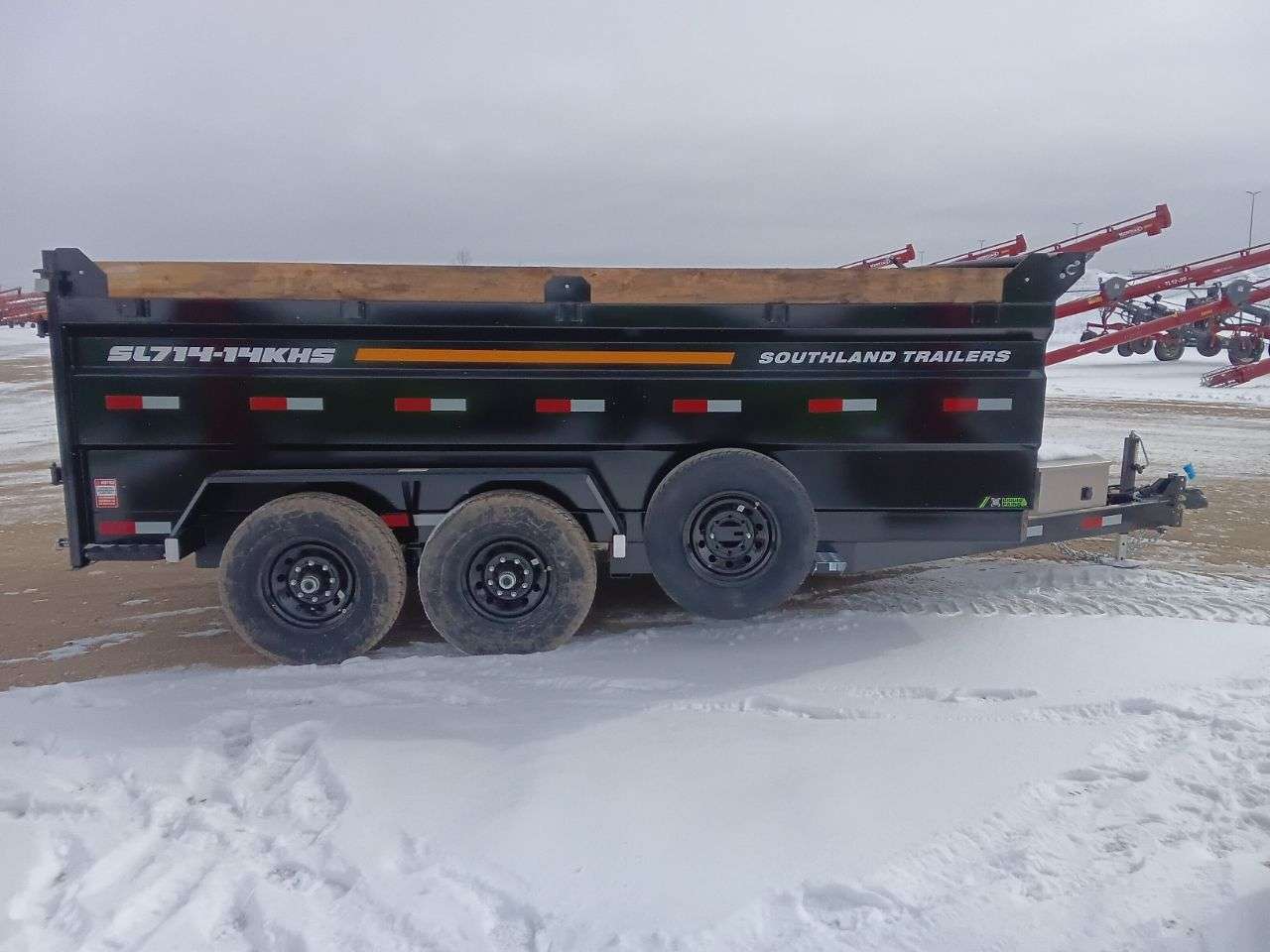 2026 Southland 14K 7' x 14' High Side Dump Trailer