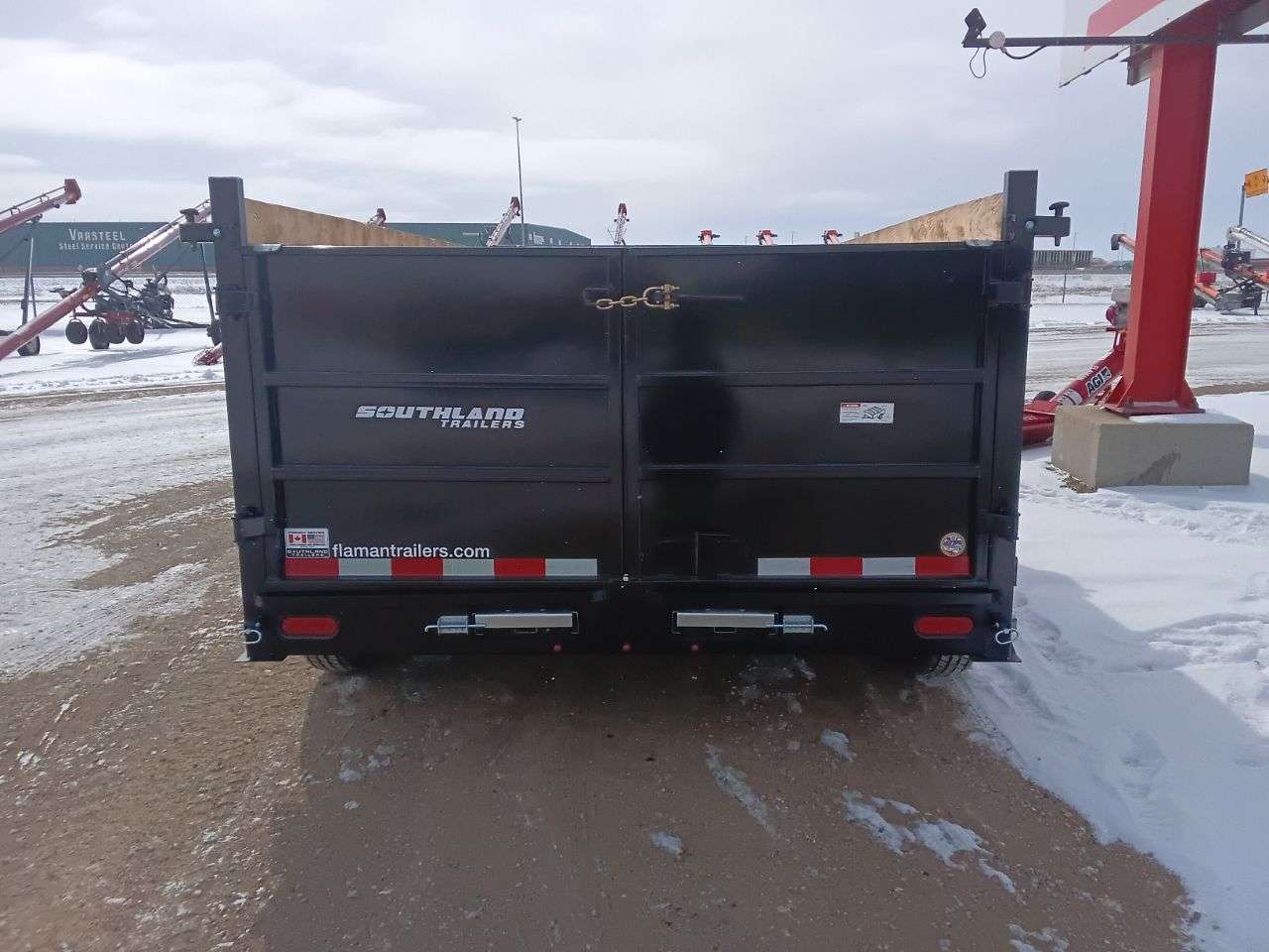 2026 Southland 14K 7' x 14' High Side Dump Trailer