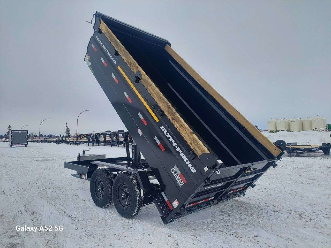2026 Southland 14K 7' x 14' High Side Dump Trailer