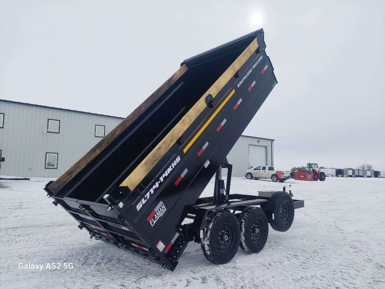 2026 Southland 14K 7' x 14' High Side Dump Trailer