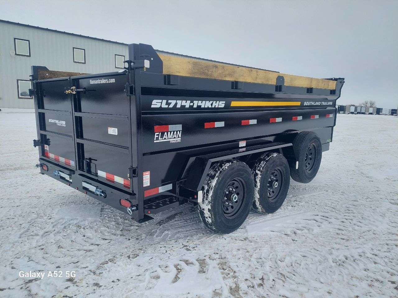 2026 Southland 14K 7' x 14' High Side Dump Trailer