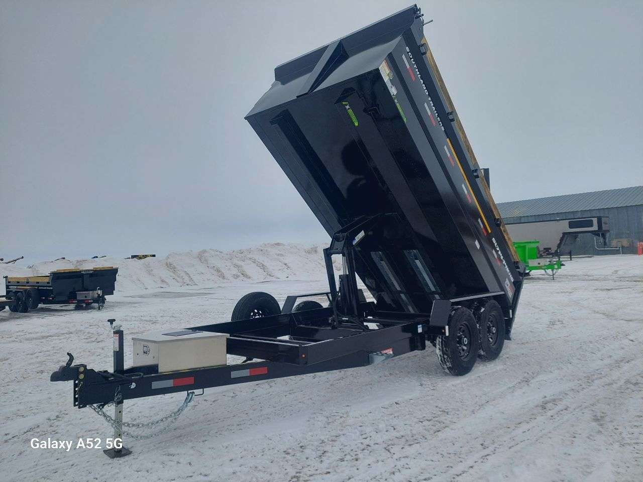 2026 Southland 14K 7' x 14' High Side Dump Trailer