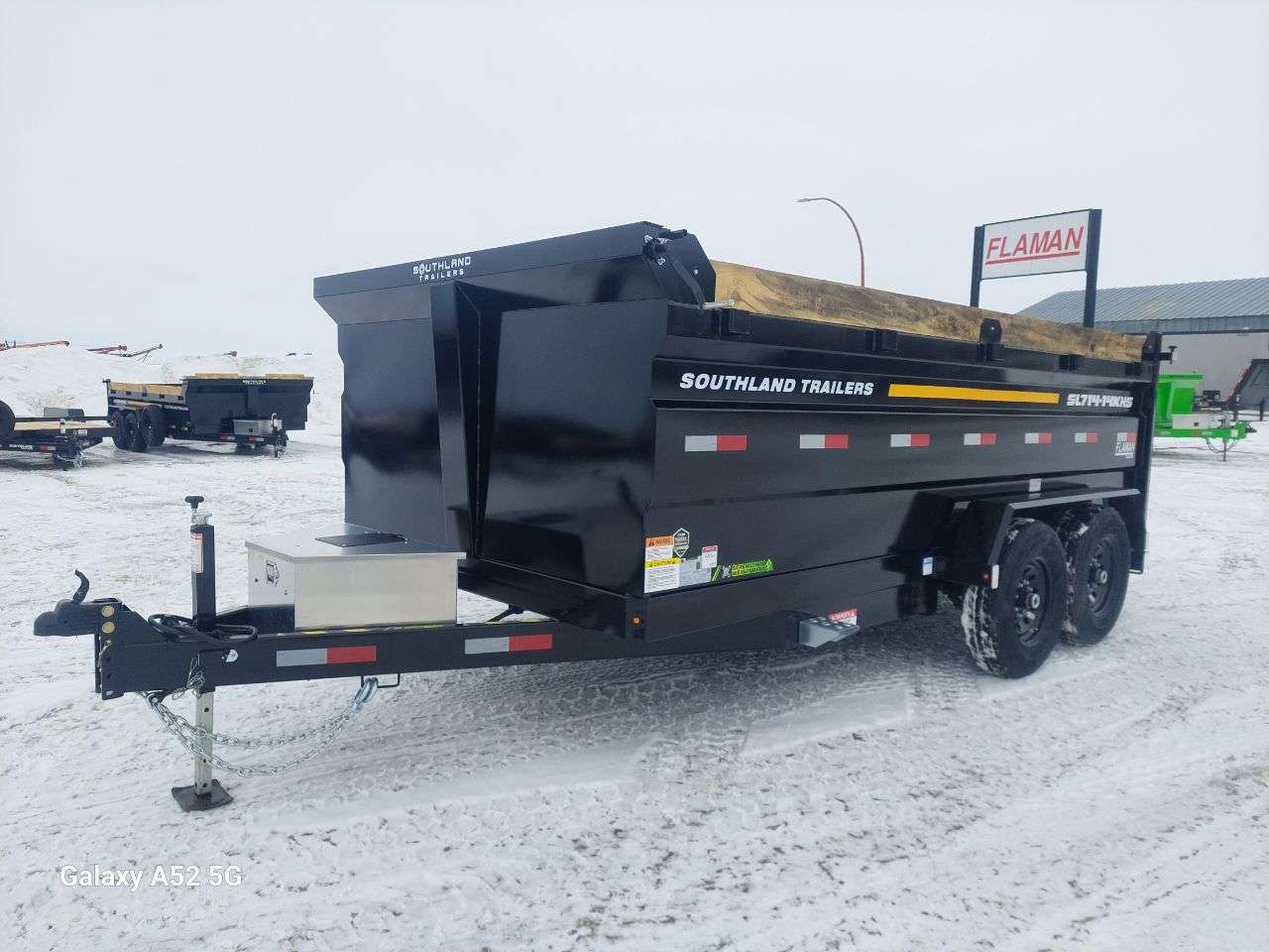 2026 Southland 14K 7' x 14' High Side Dump Trailer