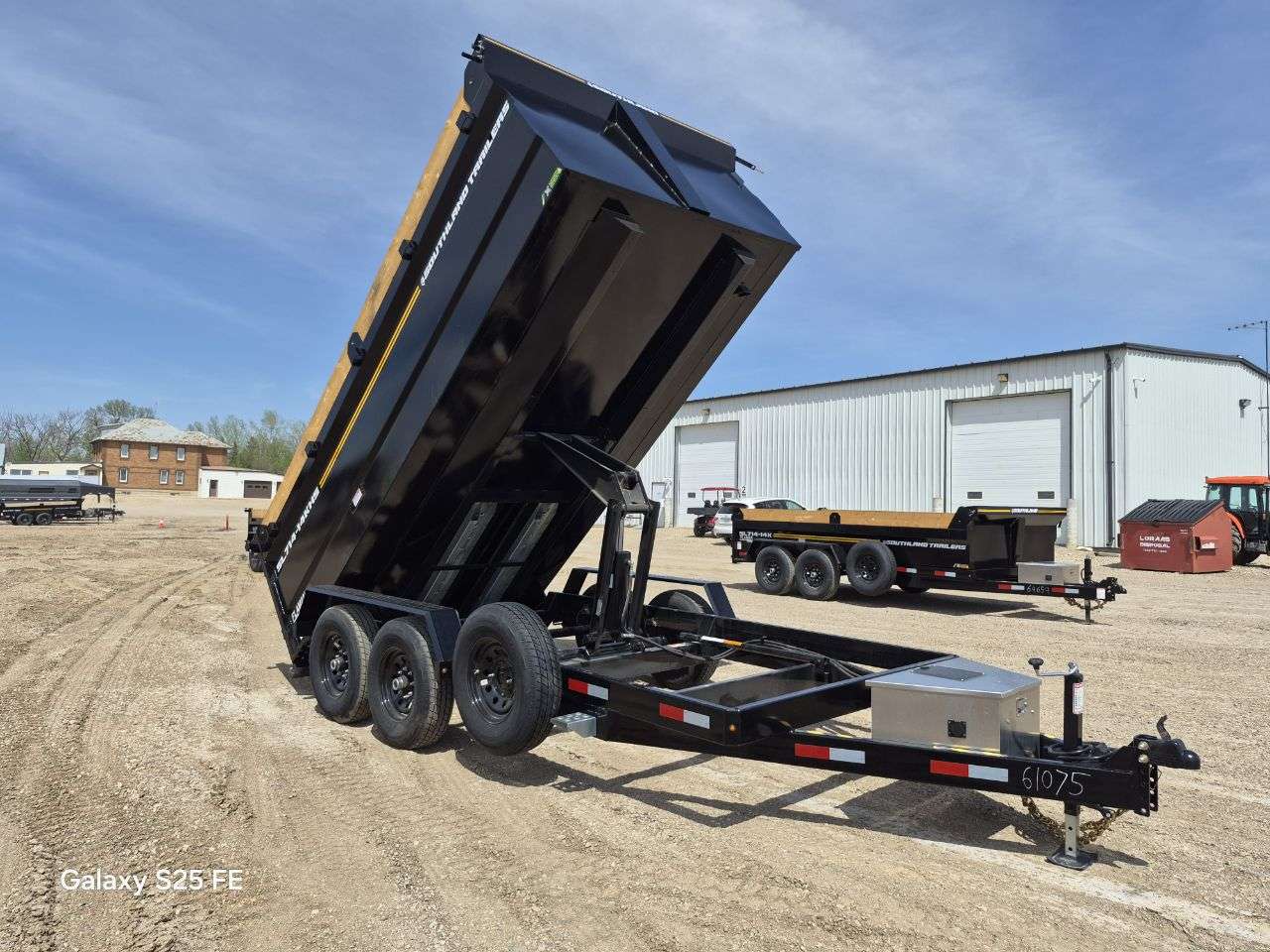 2026 Southland 14K 7' x 14' High Side Dump Trailer
