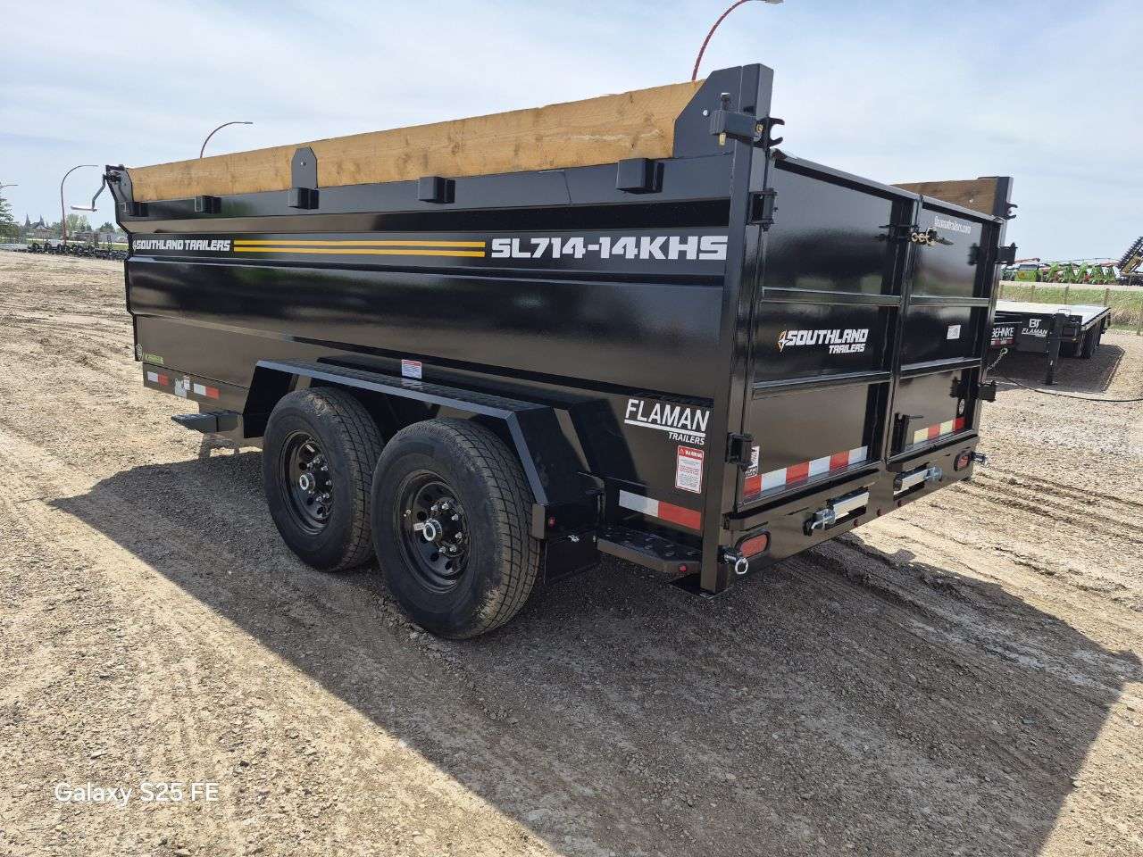 2026 Southland 14K 7' x 14' High Side Dump Trailer