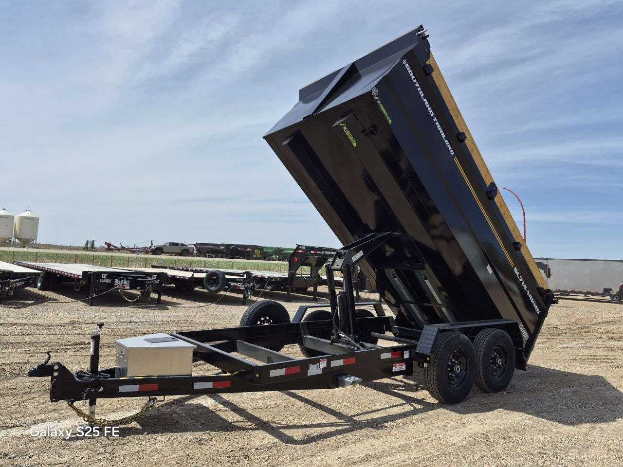 2026 Southland 14K 7' x 14' High Side Dump Trailer