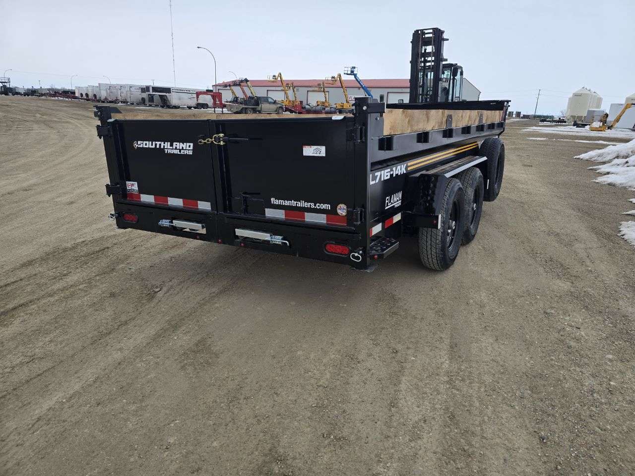2026 Southland 14K 7' x 16' Dump Trailer