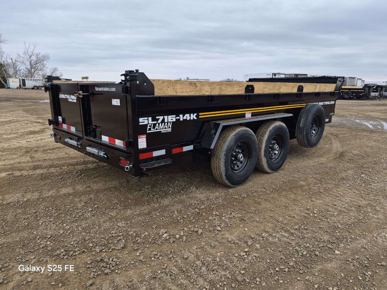 2026 Southland 14K 7' x 16' Dump Trailer