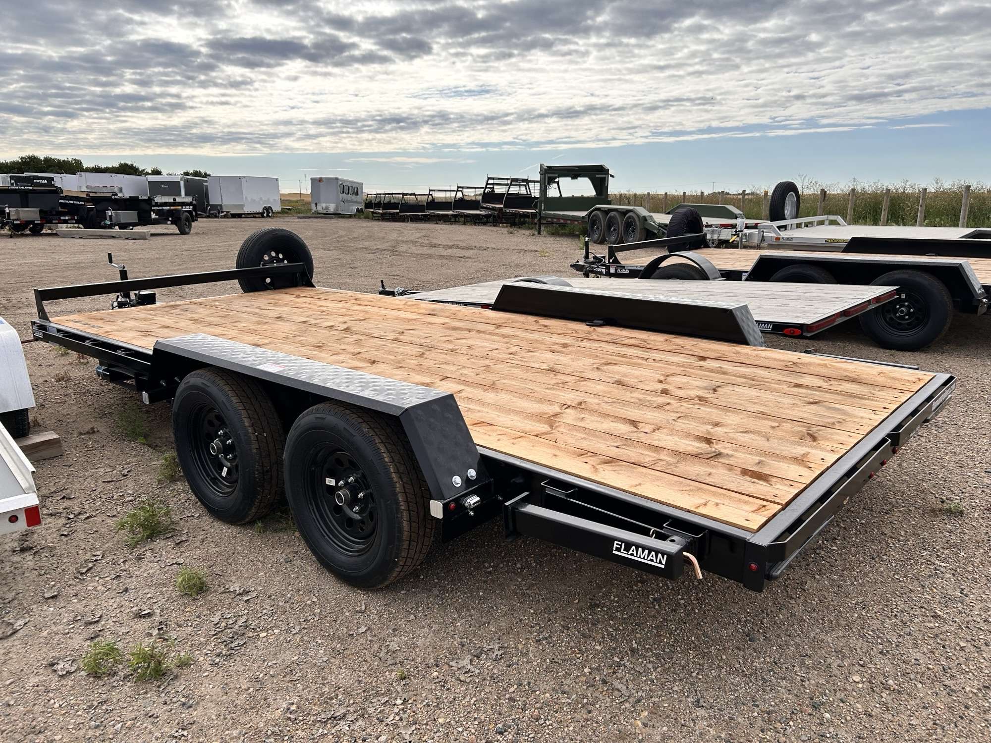 2026 Southland 16' Flat Deck Tandem 3.5K Trailer