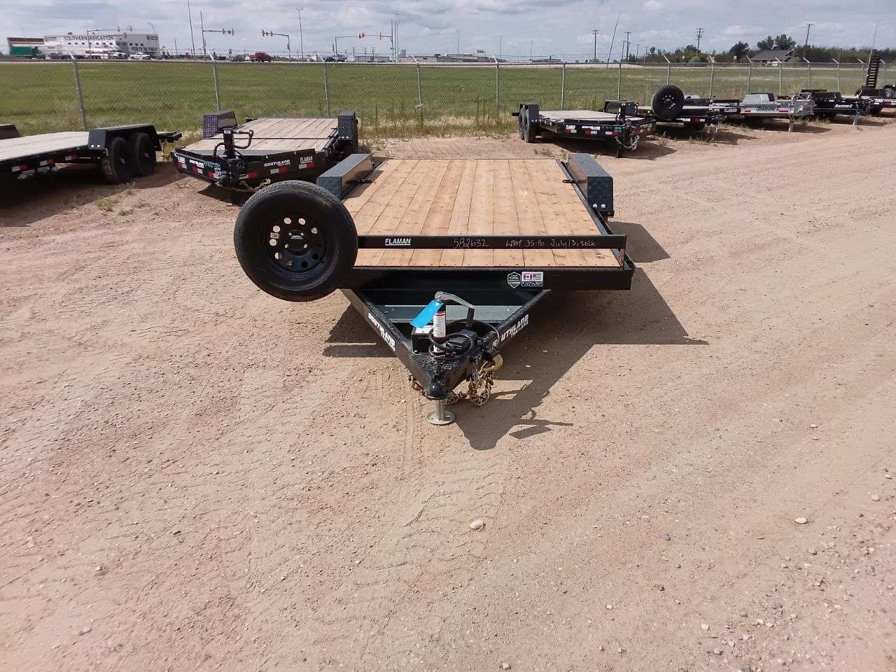 2026 Southland 16' Flat Deck Tandem 3.5K Trailer