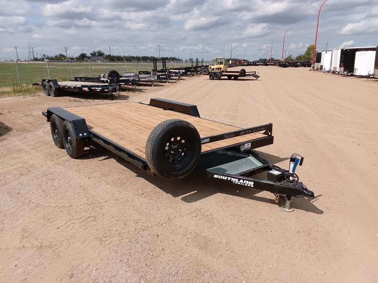 2026 Southland 16' Flat Deck Tandem 3.5K Trailer