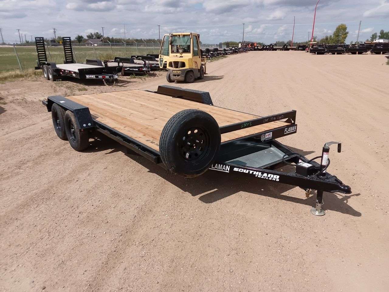 2026 Southland 16' Flat Deck Tandem 3.5K Trailer