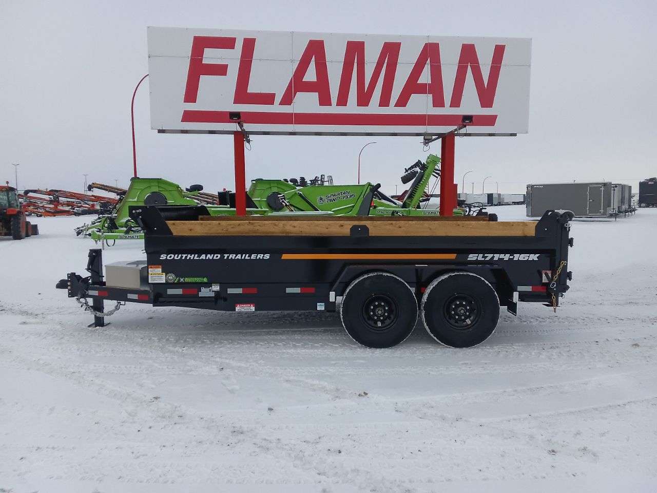 2026 Southland 16K 7' x 14' Dump Trailer