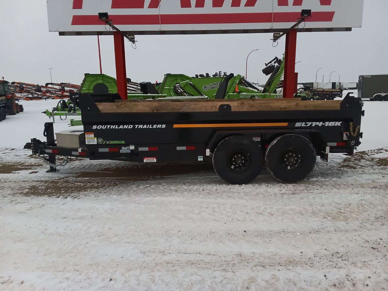 2026 Southland 16K 7' x 14' Dump Trailer