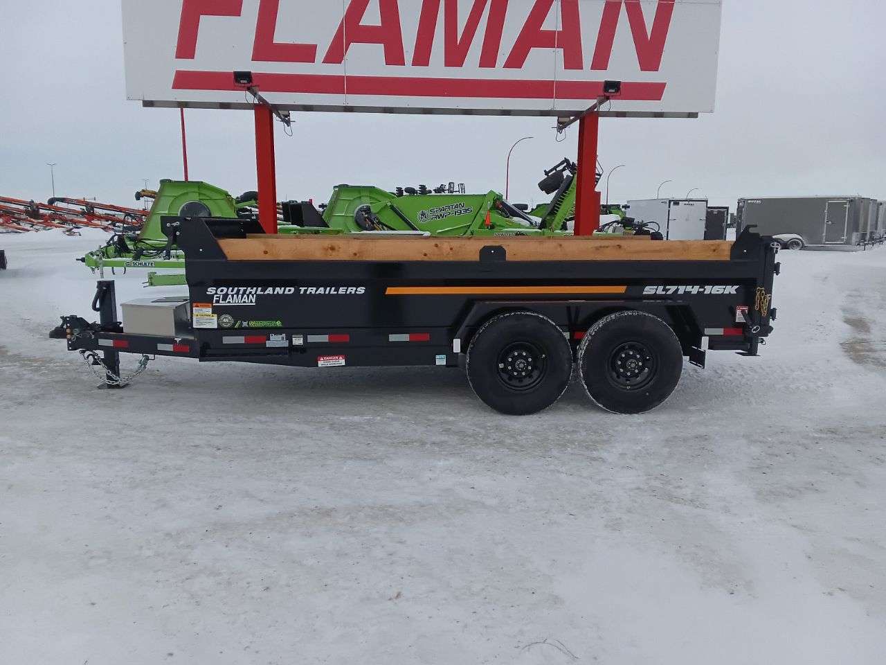 2026 Southland 16K 7' x 14' Dump Trailer