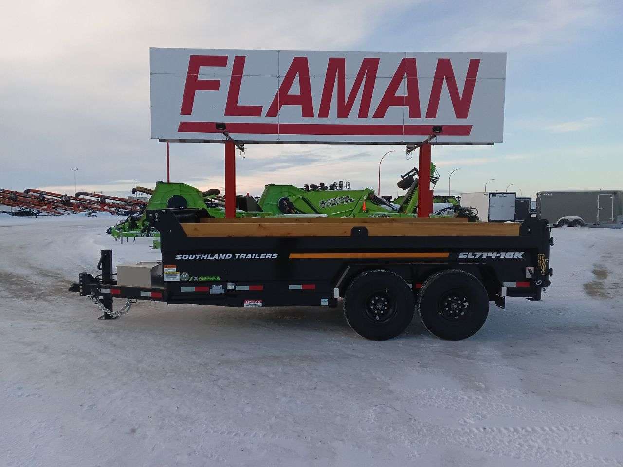 2026 Southland 16K 7' x 14' Dump Trailer