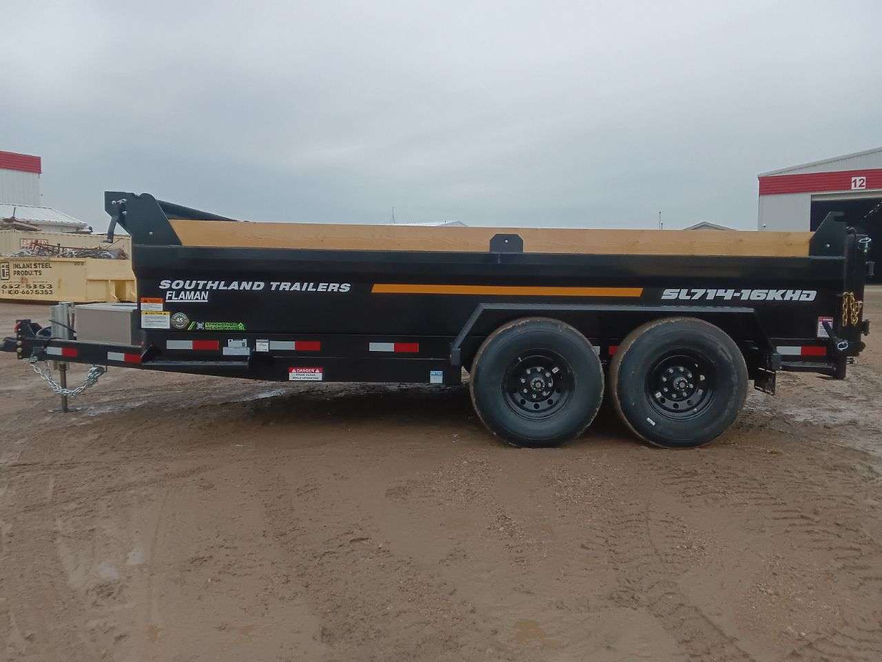 2026 Southland 16K 7' x 14' Heavy Duty Dump