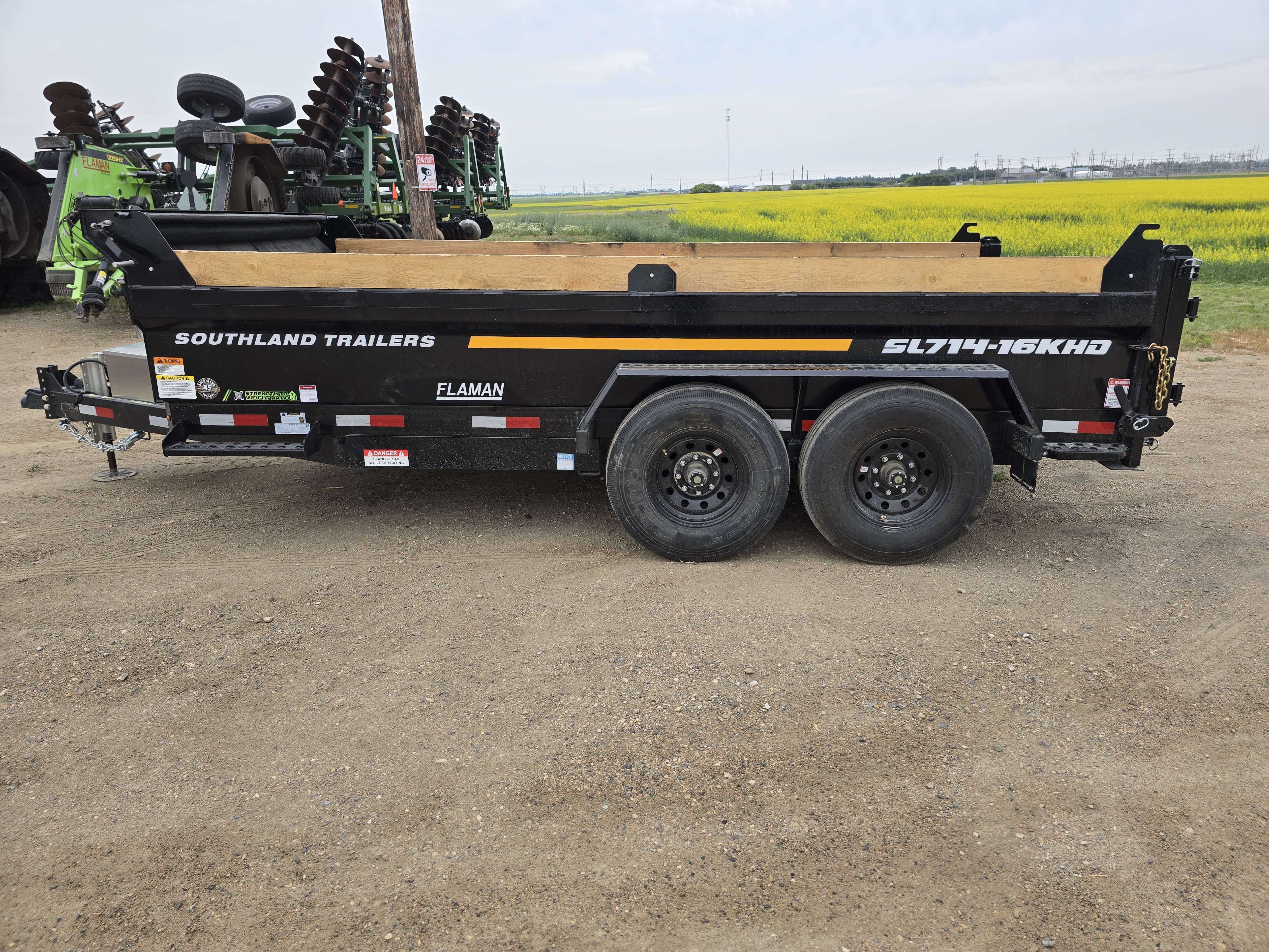 2026 Southland 16K 7' x 14' Heavy Duty Dump