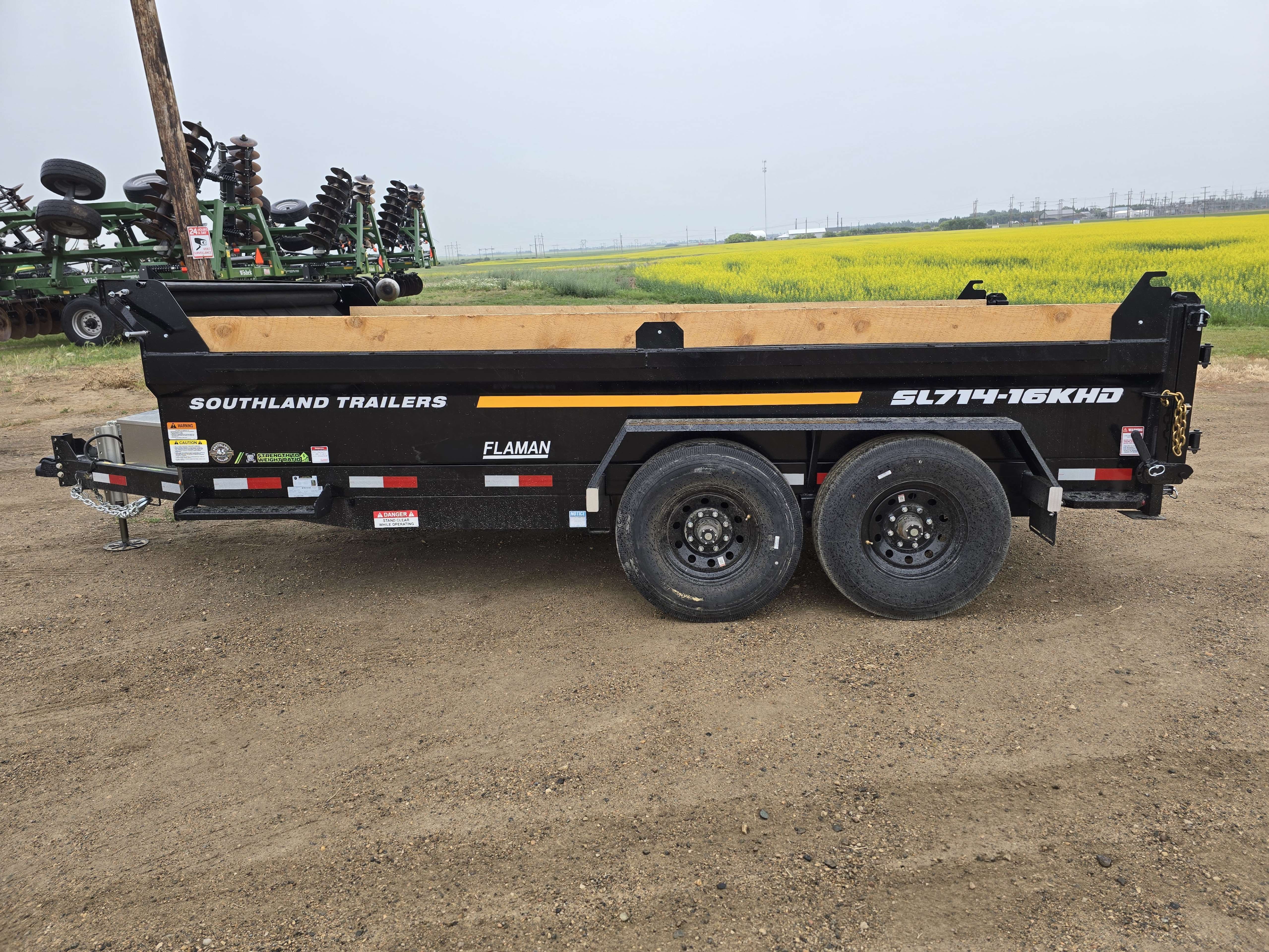 2026 Southland 16K 7' x 14' Heavy Duty Dump