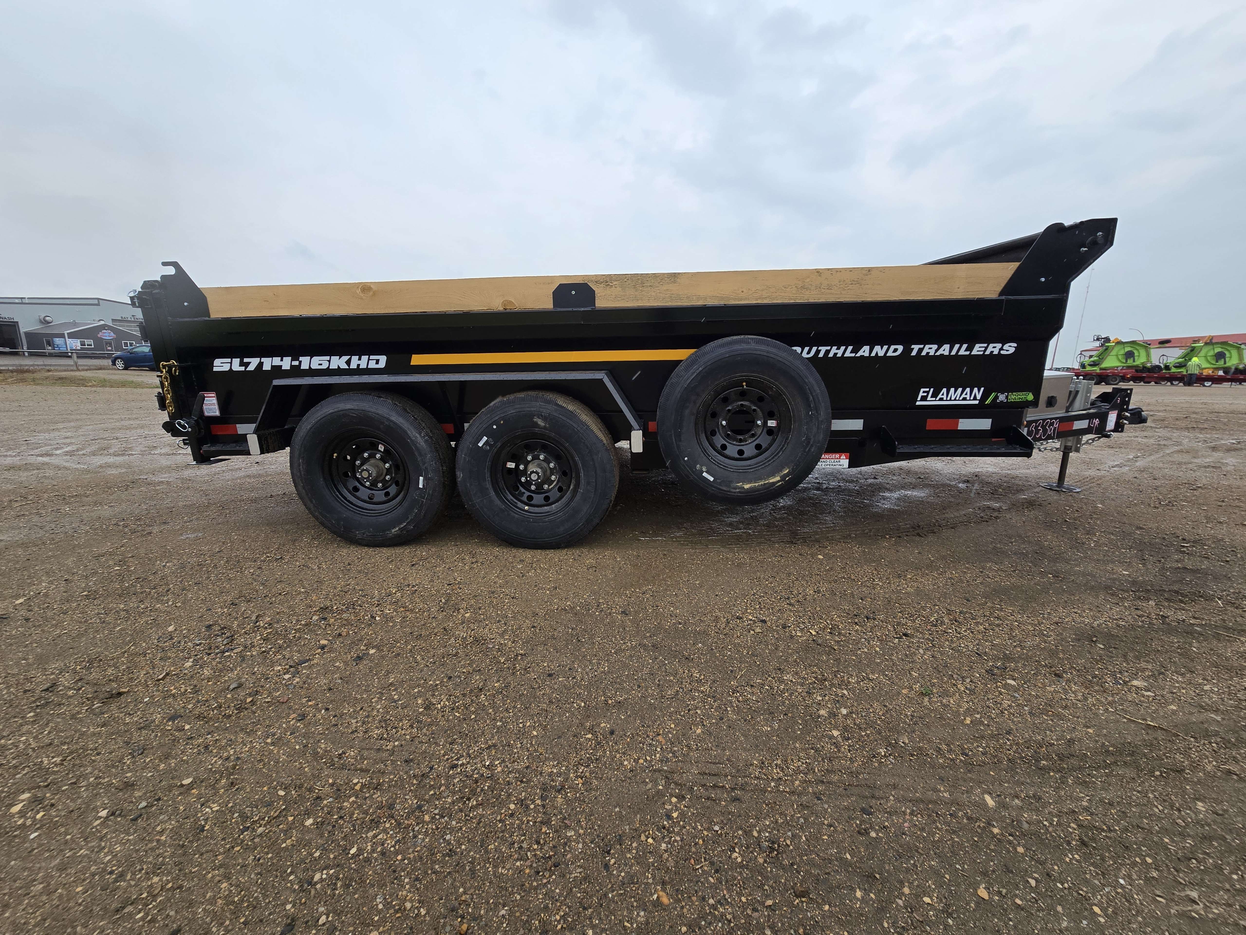 2026 Southland 16K 7' x 14' Heavy Duty Dump Trailer